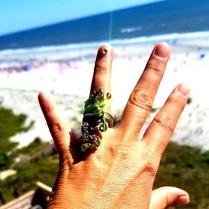 Handmade Necklace & Ring Set